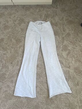 Garage Light Gray Flare Sweatpants BBL